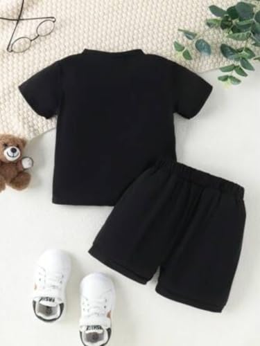 Image of THIIYA KIDS Boys Cotton Co-Ord Set | Printed T-Shirt & Shorts | Soft Comfortable Summer Wear for Kids