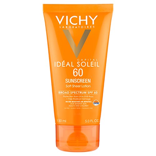 Vichy Laboratories Capital Soleil SPF 60 Soft Sheer Sunscreen Lotion, 5 oz