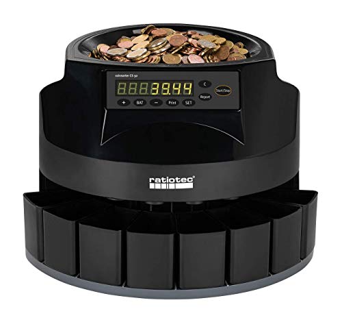 ratiotec 00946954 - Macchina per conteggio monete CS 50