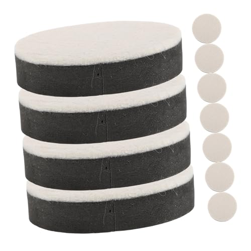 KONTONTY 10 Almohadillas De Fieltro para Elevar Patas De Mesa Elevadores De Mesa Camas Antideslizantes De Suelo Almohadillas De Fieltro Pequeñas Almohadillas Protectoras