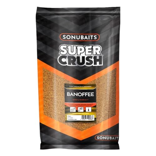 Amorce banoffee groundbait Sonubaits farine de poisson carpe feeder