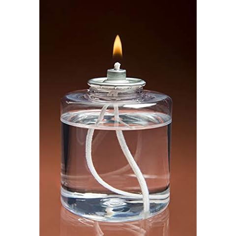 CLEARCRAFT 12 x 40 HOUR BURNING ODOURLESS LIQUID WAX DISPOSABLE OIL CANDLE (PACK OF TEN) IDEAL FOR CAMPING OR POWER CUTS! CONTAINS CLEAN BURNING LAMP OIL 61mm DIAMETER 75MM HIGH Cover