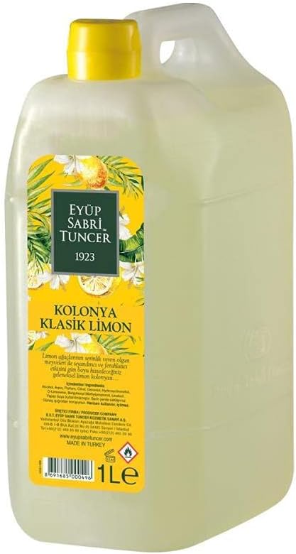 Eyüp Sabri Tuncer Limon Kolonyası Bidon (1 Lt)