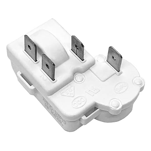 4Pin Refrigerator Over Load Protector Compressor PTC Starter Relay for Haier for Siemens for Hotpoint Freezer Accessories ZHB35-120P15 Replace ZHB69-135P4.7 ZHB60-120P4.7 ZHB88-125P4.7 ZHB60-120P15