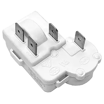 4Pin Refrigerator Over Load Protector Compressor PTC Starter Relay for Haier for Siemens for Hotpoint Freezer Accessories ZHB35-120P15 Replace ZHB69-135P4.7 ZHB60-120P4.7 ZHB88-125P4.7 ZHB60-120P15