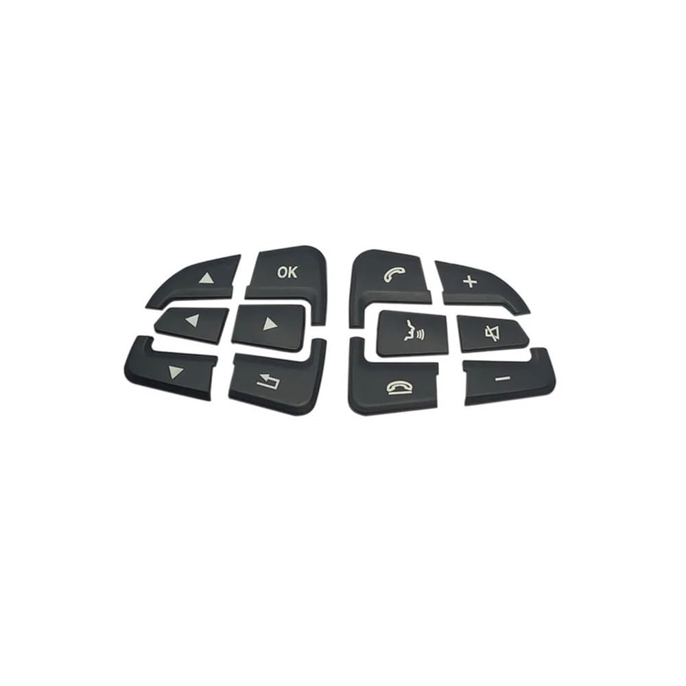Steering Wheel Button Trim Car Steering Wheel Covers Trim Stickers for Benz for GLC X253 C Class W205 for CLA for GLA A X156 C117 W176