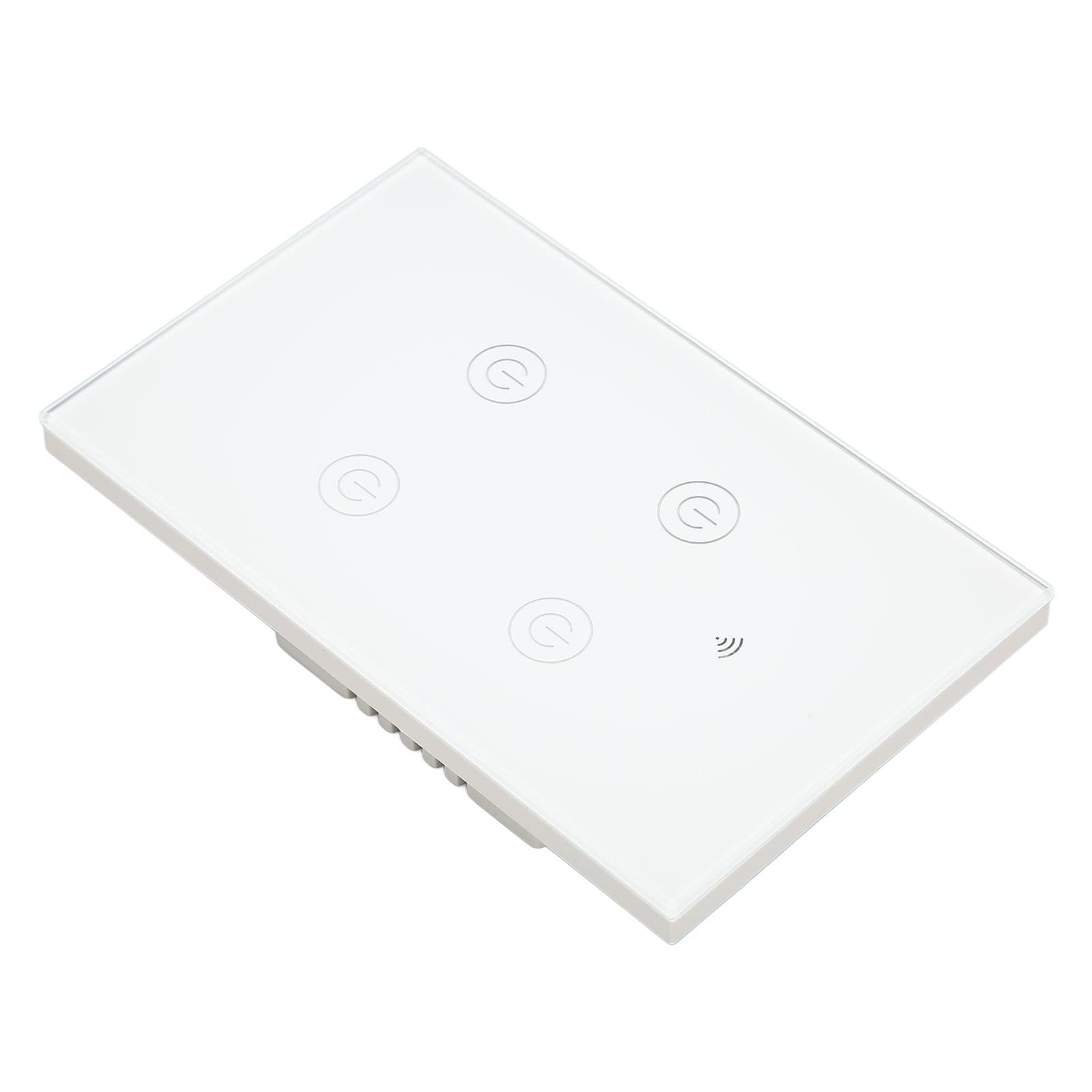 WiFi Wall Switch, 4 Gang Smart Switch 100‑240V APP Control Easy Installation Timed Use for Home-image-3