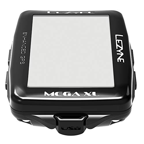 Lezyne 1-GPS-MEGAXL-V104-HS GPS-Zähler für Fahrrad, Erwachsene, Unisex, Mehrfarbig, Einheitsgröße