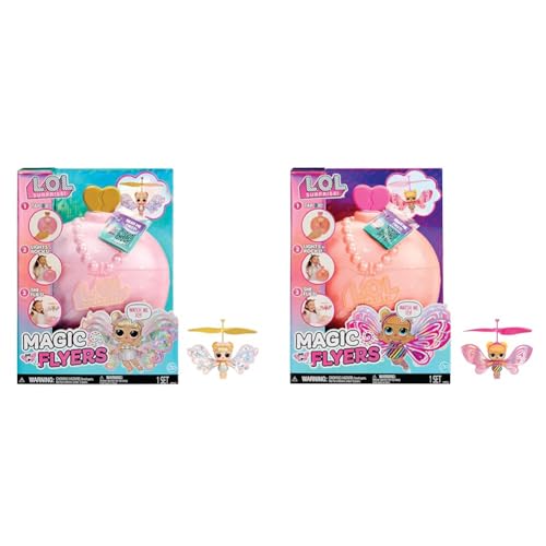 L.O.L. Surprise! Magic Flyers - Flutter Star - Hand Guided Flying Doll Magic Flyers - Sky Starling - Hand Guided Flying Doll