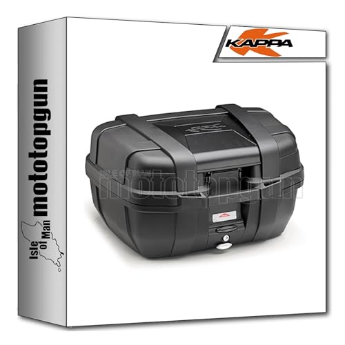 Top case KGR52N Garda Kappa 52 lt avec support pour voyager en Honda CBF 500