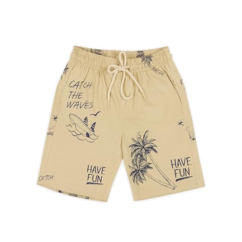 Image of Kidbea Kids Cotton T-Shirt and Shorts Set | Soft Breathable Co-Ord Outfit for Boys | Trendy & Stylish Summer Wear | Boys Clothing Set