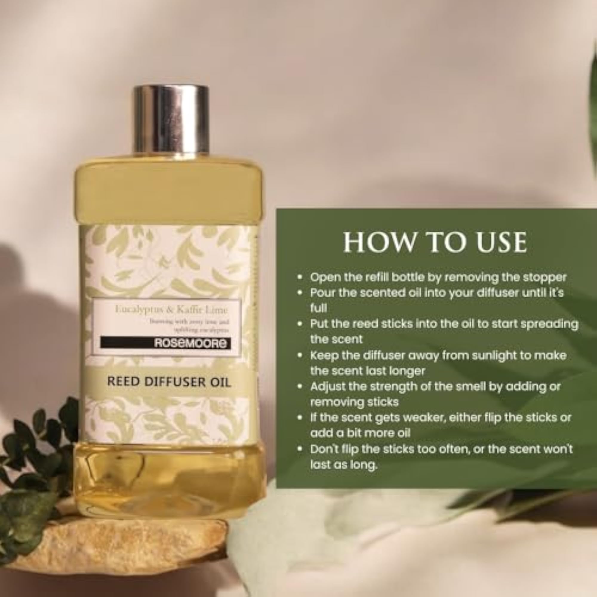 Eucalyptus & Kaffir Lime Diffuser Aroma, 1000ml