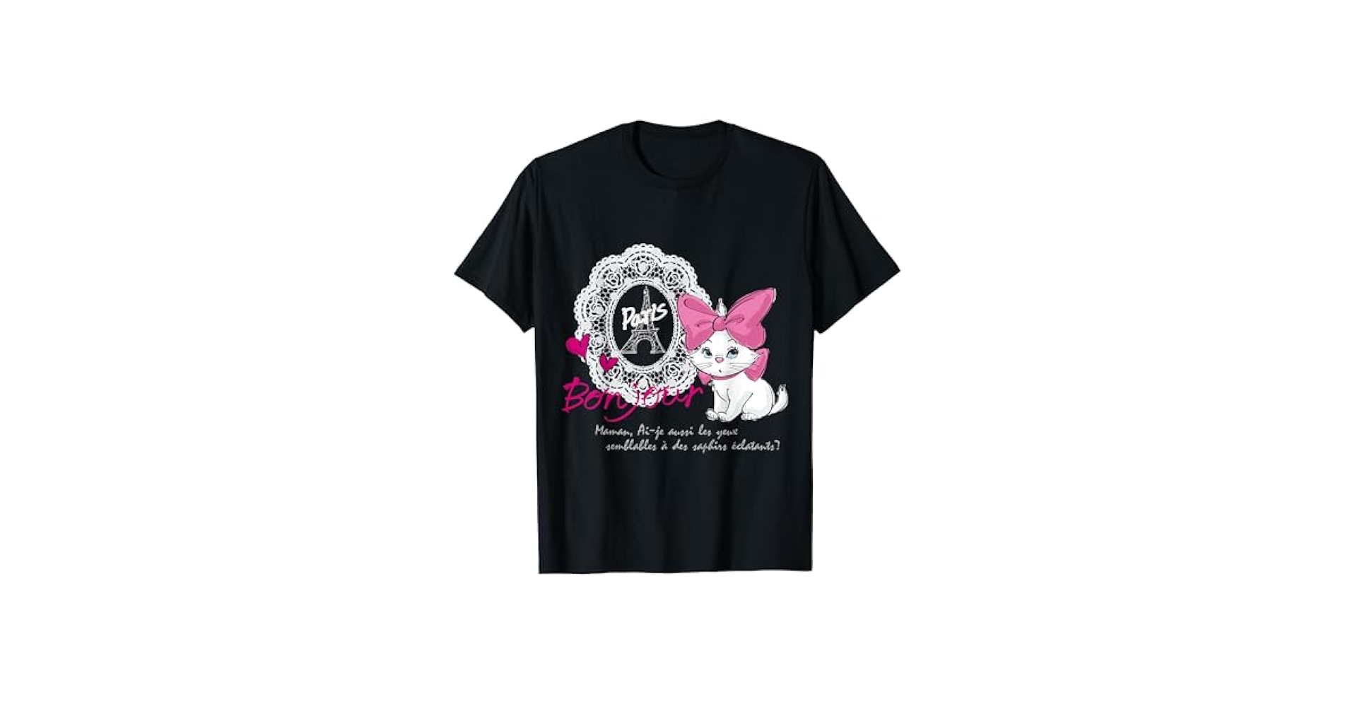 Amazon | DISNEY おしゃれキャット マリー プリント 152100013 T