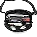 Fanny Pack Crossbody Bag with Two-Way Zip Closure - Fashion Waist Pack for Teen Girls & Women (Black)
