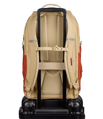 Image of JanSport 28L All Around Pack - 15 inch Laptop Sleeve, Dune Red | Versatile Rucksack w /Hydration Sleeve, Reflective Accents & Safety Whistle