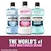 Listerine Sensitivity Alcohol Free Mouthwash, for Sensitive Teeth, Bad Breath Treatment, Oral Rinse for Adults; Fresh Mint Flavor, 500 mL, 2 Pack