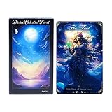 DAWCBVJQ Baraja de Cartas del Tarot - Diseño de Figuras Mitológicas y Juguete de Mesa,Baraja de Oráculo de la - para Colección, Reuniones Familiares, Citas, Celebraciones, Vacaciones y Juego Social