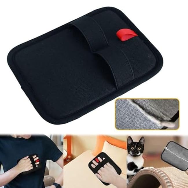 Pet Hair Removal Glove, Electrostatic Pet Hair Removal Gloves, 2025 Newly Upgraded, Reusable Hair Remover for Couch, Furniture, Carpet,Car Seat, Animal Fur Removal Tool, 1-PCS-dkxmD40e