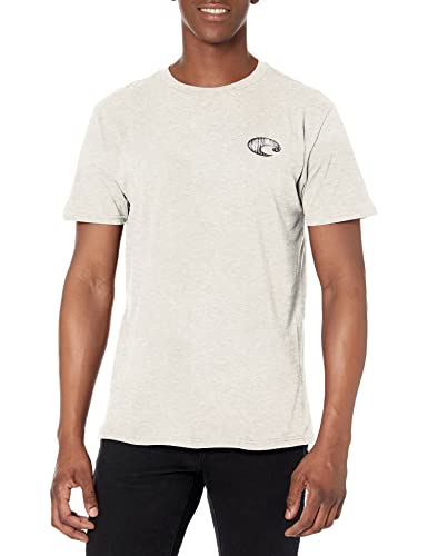 Costa Del Mar Men's Woodcut Flags, Natural Heather, Xxl #TOP20