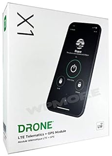 DroneMobile X1 LTE Module Locate and Start Your car by Smartphone or smartwatch with Sound of Tri-State Lanyard Bundle
