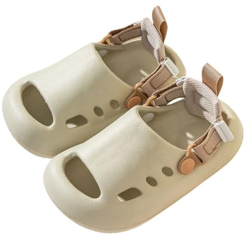 Kids Sandals Boys Girls Slides Summer Water Indoor Outdoor Shower Beach Pool Shoes with Backstrap