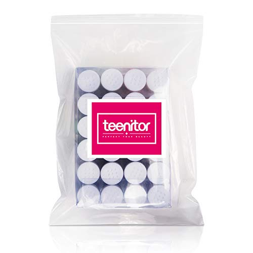 Teenitor Fine Glitter for Crafts Set, 24 Jars Extra Fine Glitter for Resin Craft Glitter