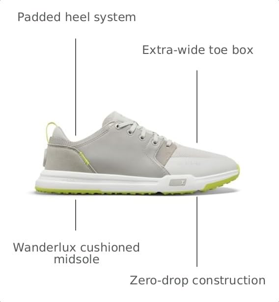 Image of TRUE Linkswear Men OG Cush Golf Shoes Zero Drop