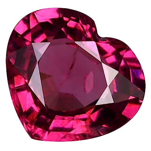 Grenat rhodolite rose violacé tanzanie 1.03 ct | Pierre précieuse naturelle en vrac 7x6 mm