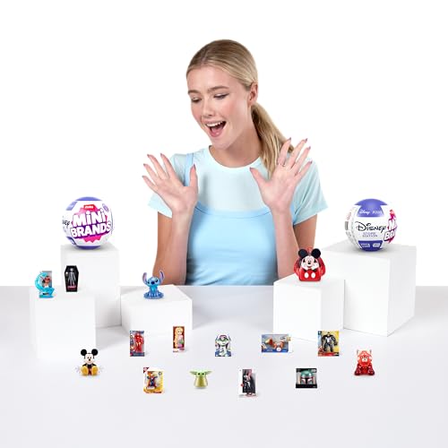 Mini Brands Disney Store Series 3 (2'li Paket) ZURU, Disney Temalı Sürpriz Koleksiyon Minisi, Kör Ambalaj, Disney Temalı Koleksiyon Ürünleri