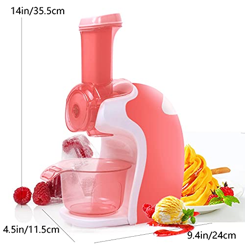 BAHAOMI Softeismaschine Home Eismaschine Und Gelato Maker - DIY Joghurt Eismaschine - Automatische Kid Mini Fruchtsorbet… – Bild 4