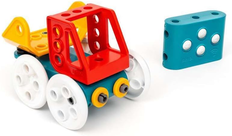 BRIO Builder - 34605 Builder Remote Control Set | Educational Construction Toy for Kids Aged 3 Years Up