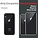 TORU CX PRO for iPhone XR Case Wallet | Protective Shockproof Heavy Duty Cover with Hidden Card Holder & Card Slot |Wrist Strap, Lightning Adapter Mirror Included - Black