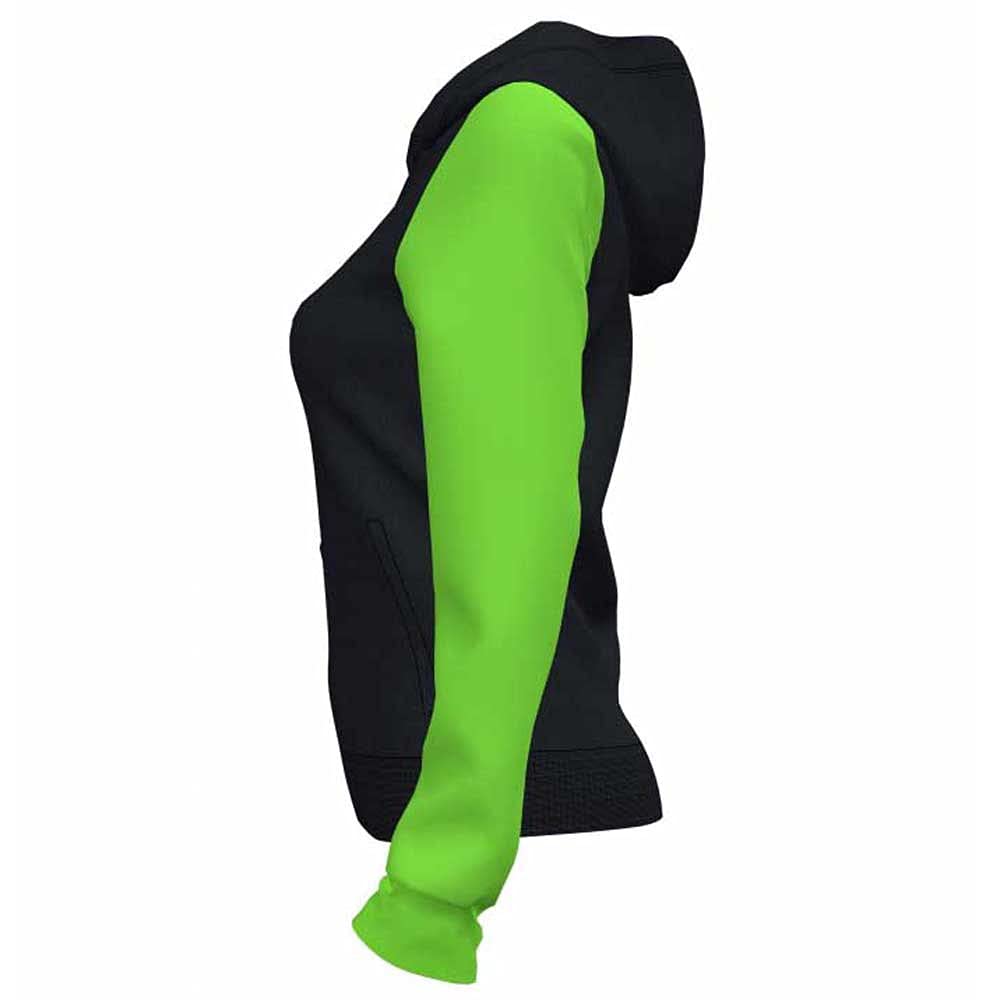 Joma Academy IV Kapuzenjacke Schwarz Fluor Grün, 901336.117.2XL