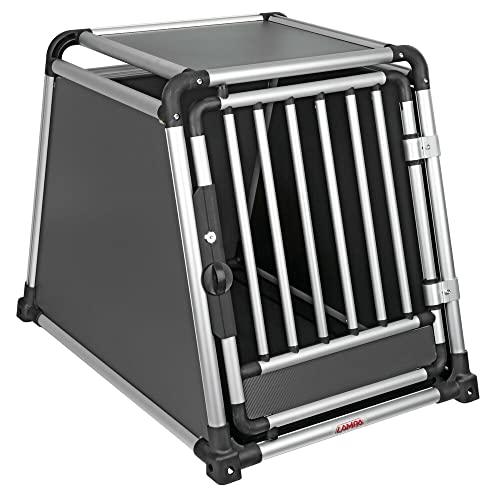 LAMPA 60507 Transportbox Tiertransportbox Kofferraum 85cm 60cm 86cm Aluminium Stoff