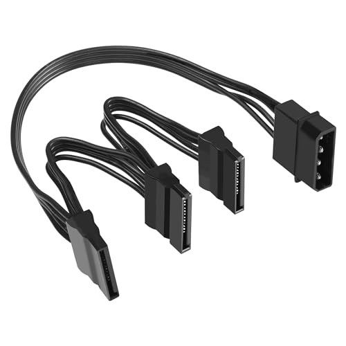 Cavo SATA 15 Pin Maschio A 4 Femmine – Prolunga Splitter Per Alimentazione