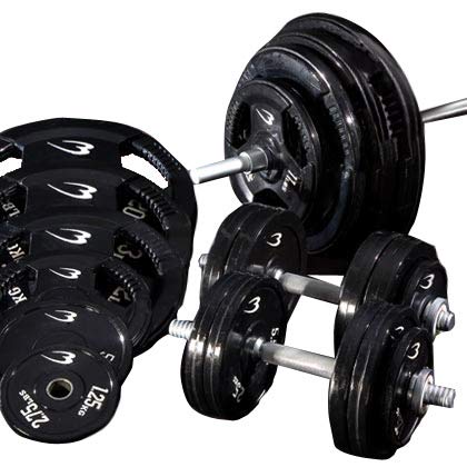 ダンベル　&amp;　バーベル セーフティパックII / ラバーバーベルセット70kg シャフト180cm