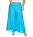 Beautybatik Solid Rayon Women Flowy Loose Palazzo Wide Leg Flare Pants Trouser Plus Size XL 1X 2X 3X