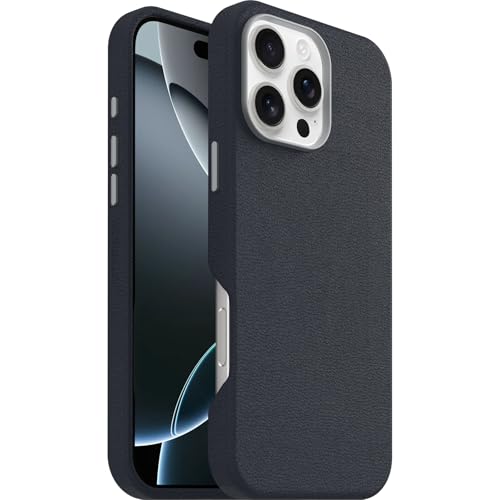Image of OtterBox iPhone 16 Pro Max Symmetry Series Cactus Leather for MagSafe - Riverside Blue