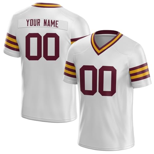 Custom Football Jersey Customized Football Sport Uniform Personalized Name/Number Football Shirt for Men Women - Image 4