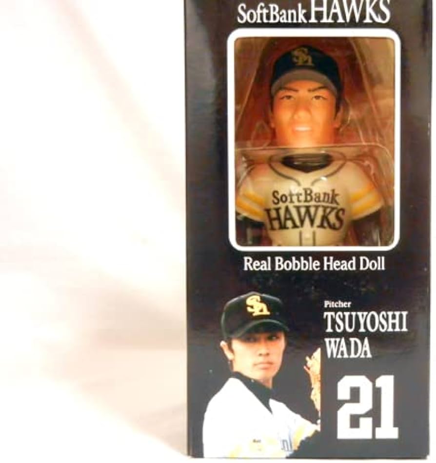 Amazon.co.jp: ソフトバンクホークス 和田毅 リアルボブルヘッド