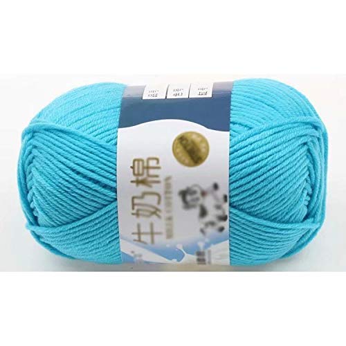 SUNXIN Suave Suave Leche de algodón natural de la mano de tejer lana de lana bola del hilado del bebé Craft