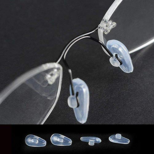Behline ANTI-VA-6HO Push-In Eyeglass Nose Pads,Behline Soft Silicone Air Cushion Glasses Replacement Nosepad,14Mm Air Chamber/Air Bag/Nose Piece,Anti-Slip Nose Bridge Pads thumb #4