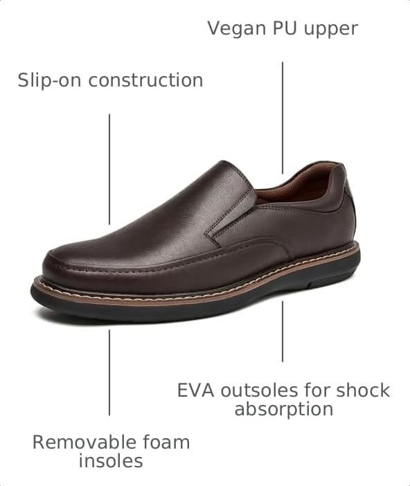 Image of Men's Loafers, Casual Dress Shoes, Driving Slip On