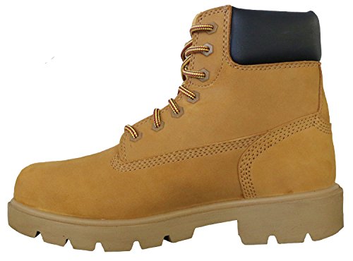 Timberland PRO Timberland PRO® Sawhorse 6" Composite Safety Toe Shoes for Men and Women – Molded EVA Midsole - Padded Wheat Men's 4, Women's 5.5 Medium