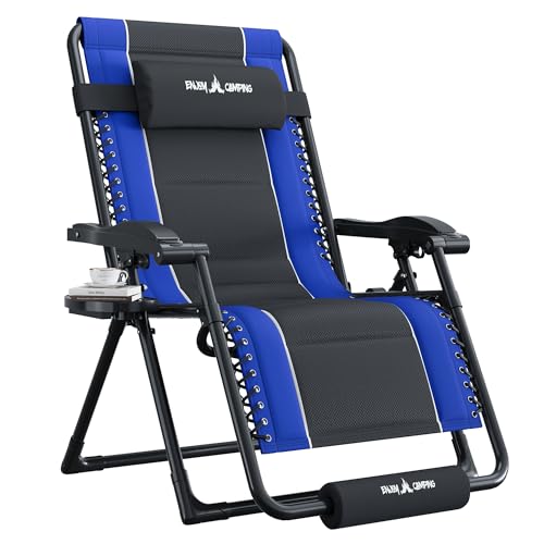 Image of UDPATIO Oversized Zero Gravity Chair Outdoor Padding Folding Recliner