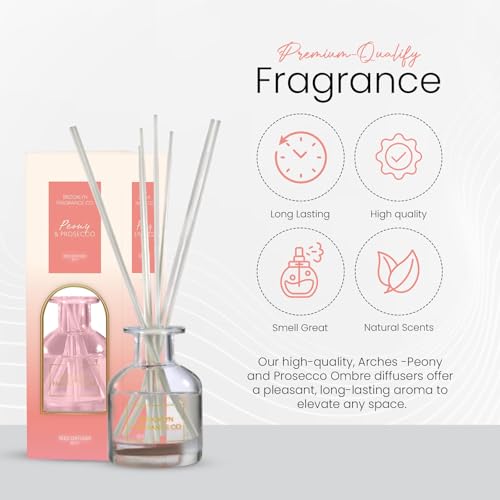 Ambientador difusor aroma duradero Peony y Prosecco 100ml miniatura 3