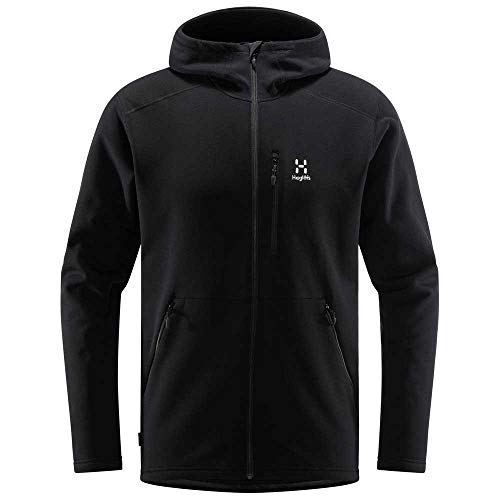 Haglöfs Bungy Forros Polares, Hombre, True Black, M