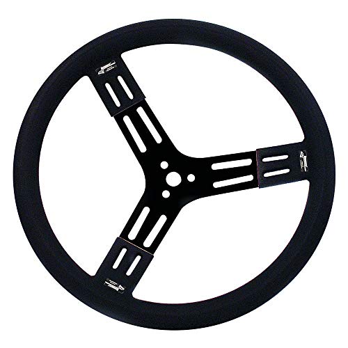 Longacre Racing 15IN Steel WHL Black Smooth