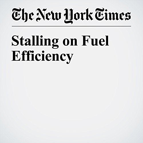 Stalling on Fuel Efficiency cover art