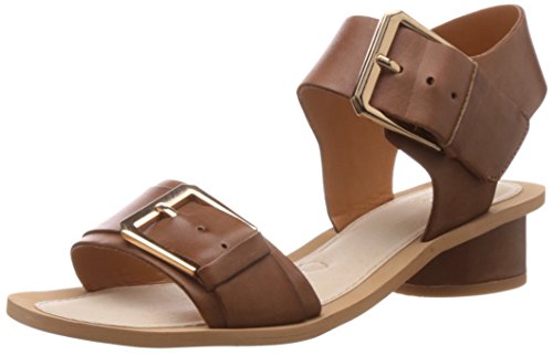 Clarks Sandcastle Art, Infradito Donna Marrone